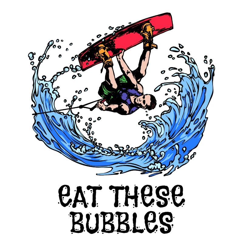 Surfing Kitesurfer Statement Wakeboard Planche de surf