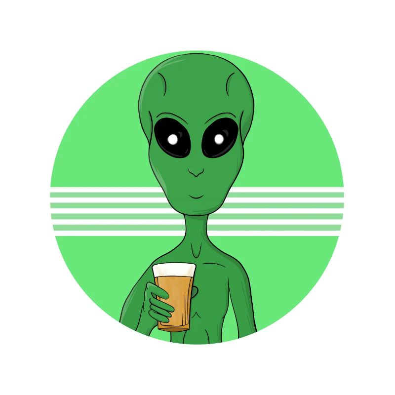 Un extraterrestre qui s’amuse