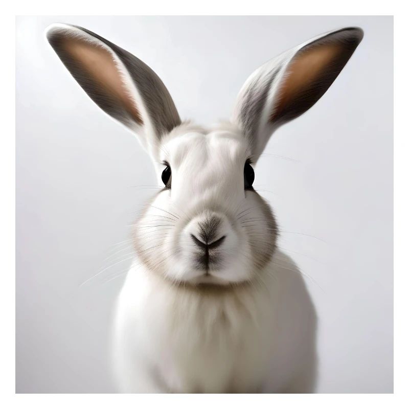 Illustrated White Rabbit