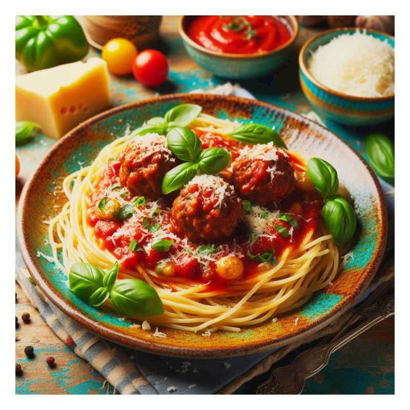 Spaghetti à la viande