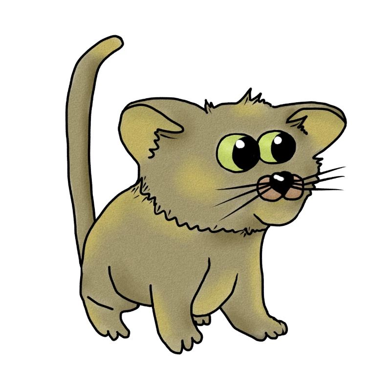 nette Katze
