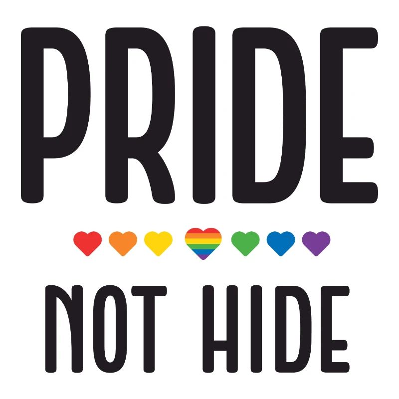 Mois de la fierté LGBT - Pride, not hide