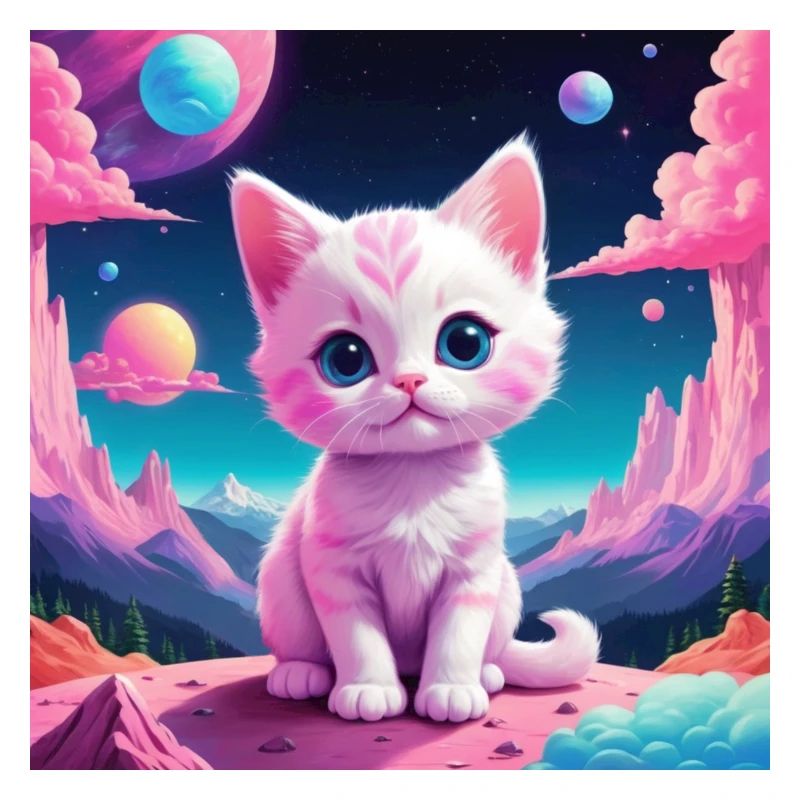 Chatons sur des planètes étrangères