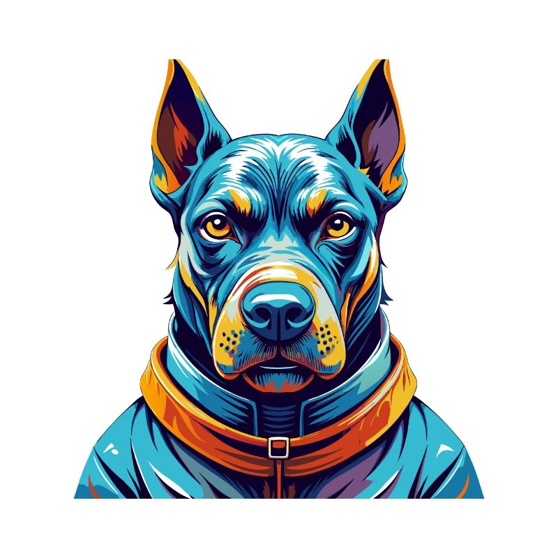 Thai Ridgeback Hunderasse Bunte Karikatur Kawaii