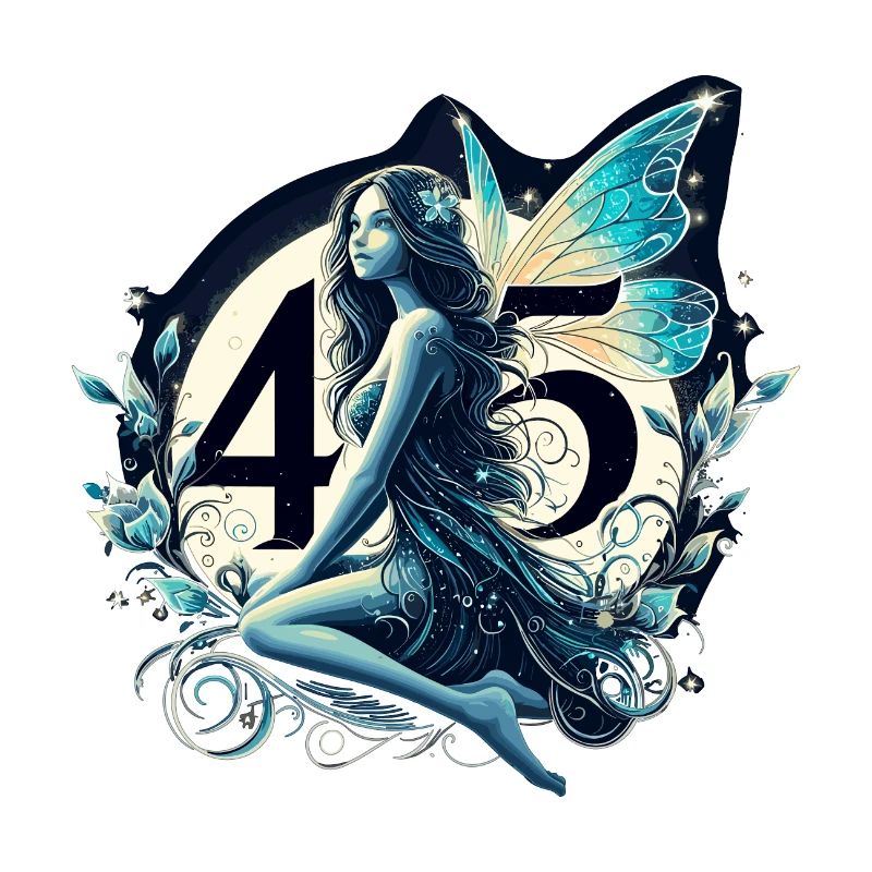 45 ans fée elfe anniversaire cadeau d’anniversaire