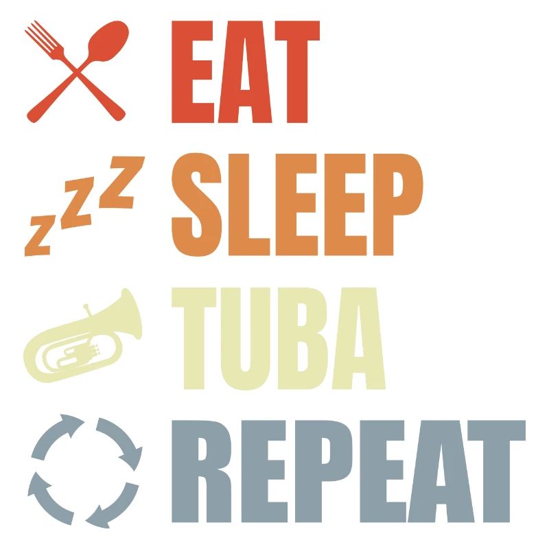 Manger Dormir Tuba Répéter