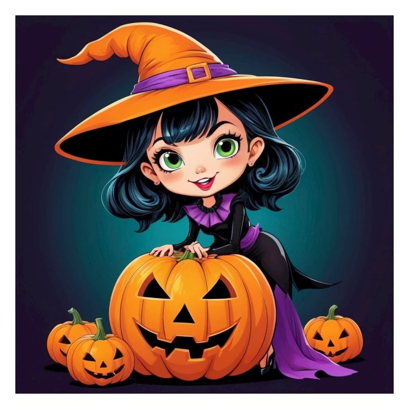 Sorcière d’Halloween