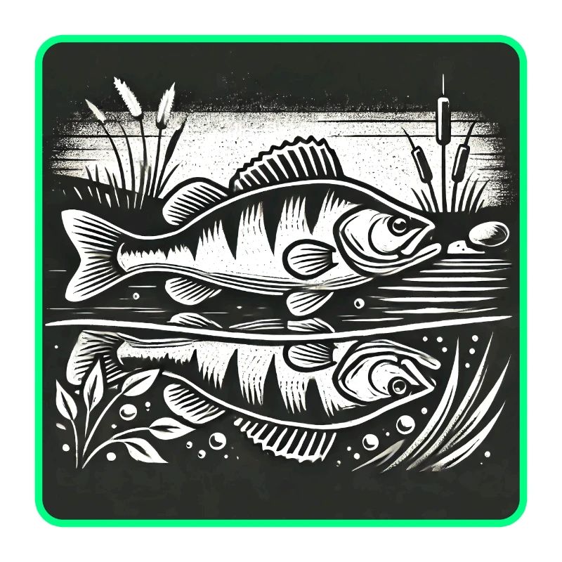 Perch predatory fish design