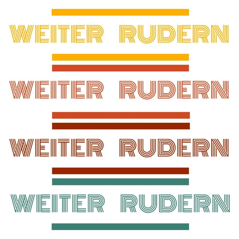 Weiter Rudern