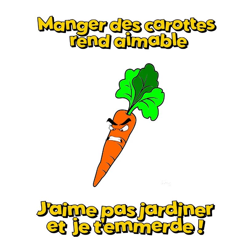 Manger des carottes rend aimable