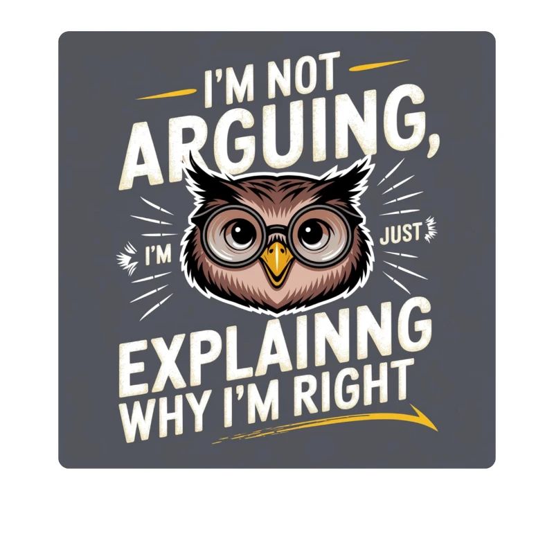 I'm not arguing, i'm just explaining why i'm right