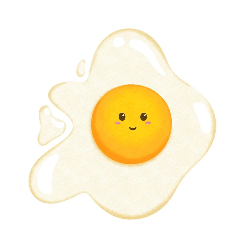 Sweet fried egg
