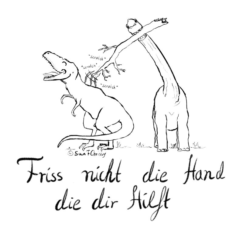 Don't bite and don't eat!