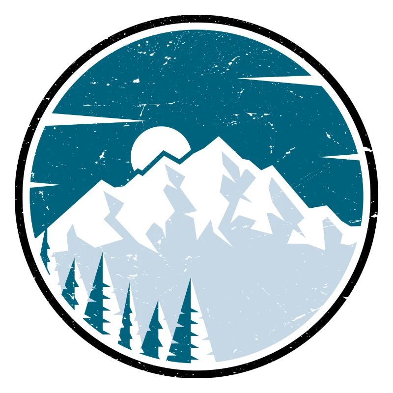 Winter Peak Circle Forest