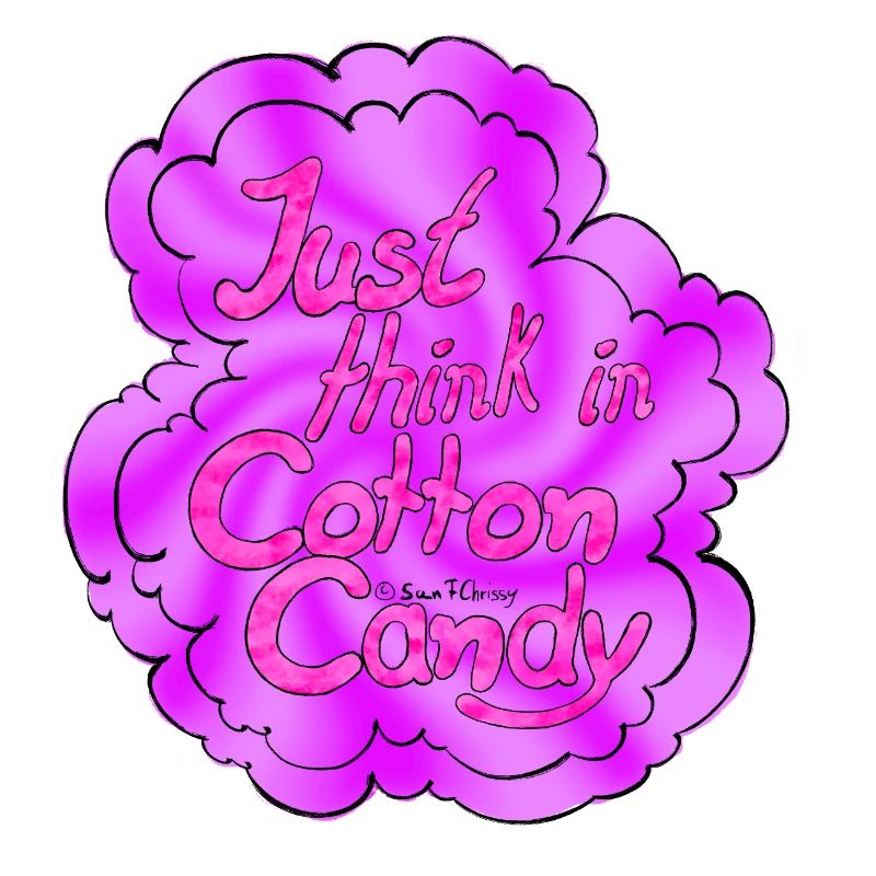 Cotton Candy Purple-Pink