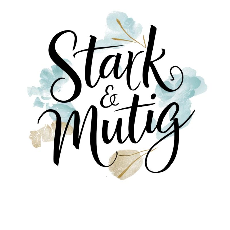 Stark und mutig Affirmations-Design