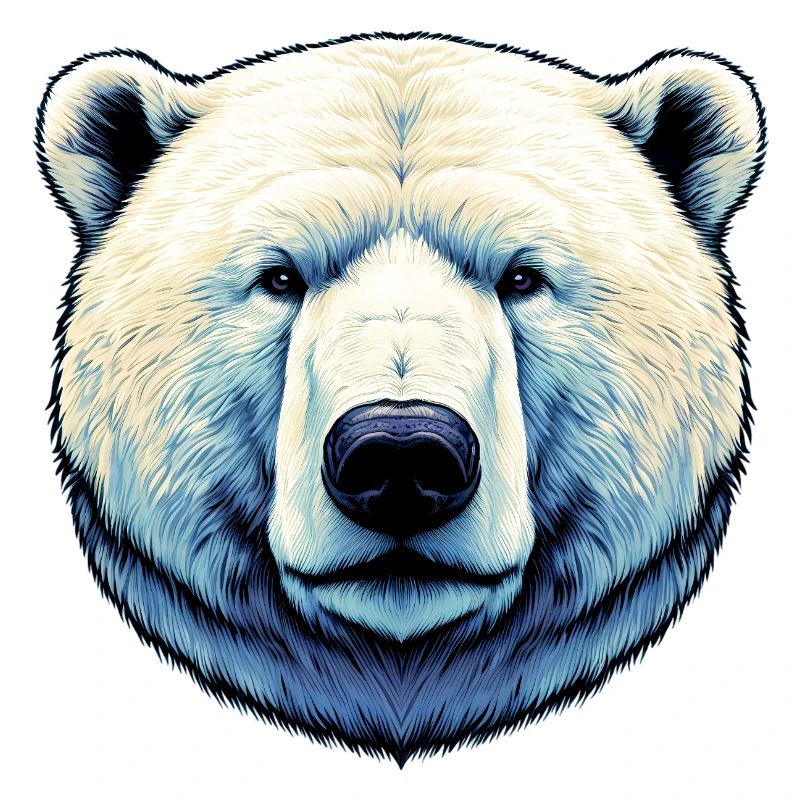 Weißer Eisbär