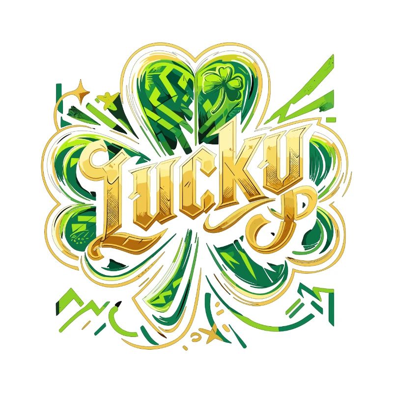 Trèfle de la Saint-Patrick Happy Gift