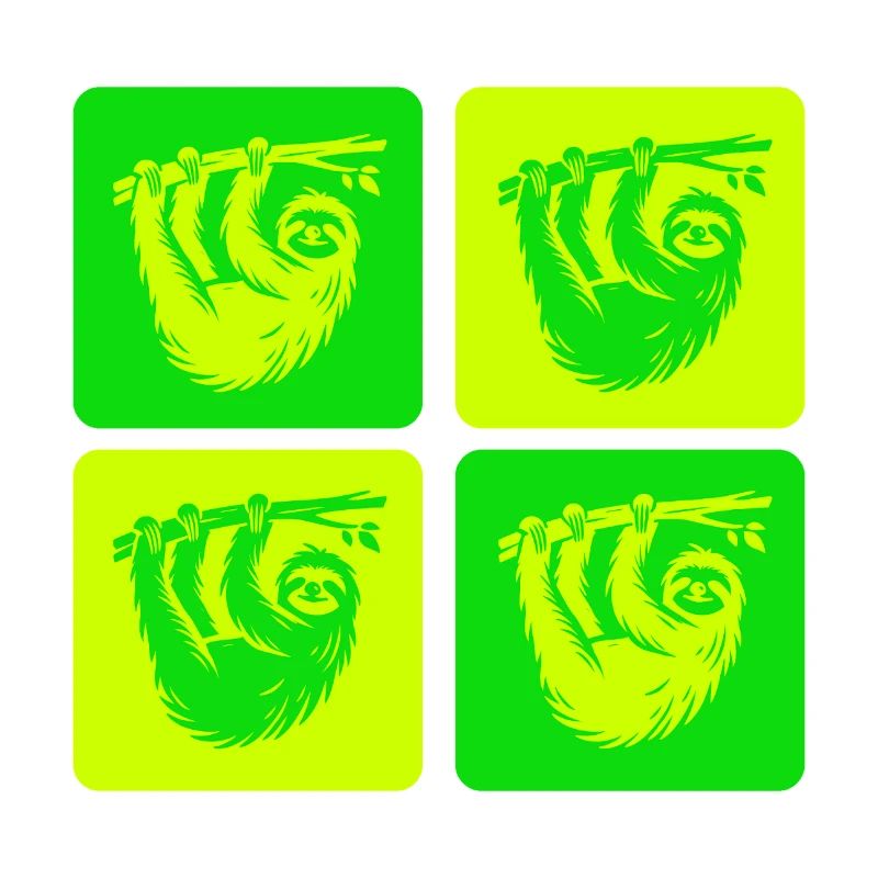 Relaxed sloth – take it easy