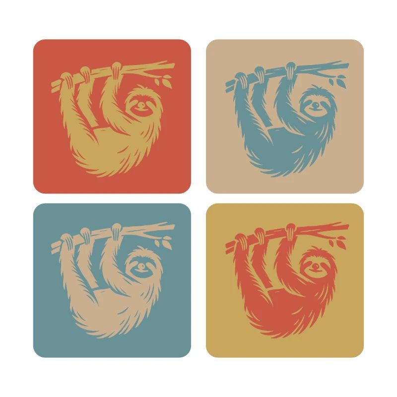 Relaxed sloth – take it easy