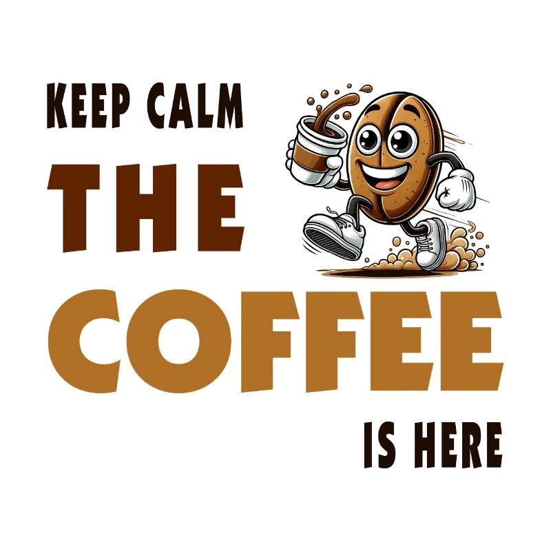 Keep Calm – The Coffee Is Here