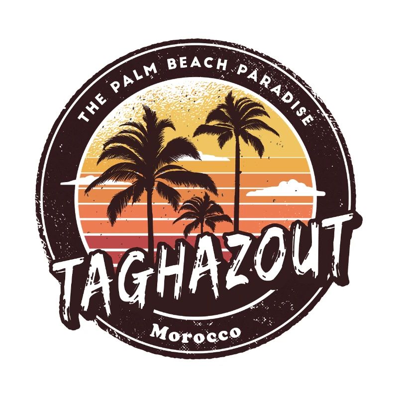 Taghazout Morocco Palm Trees Design