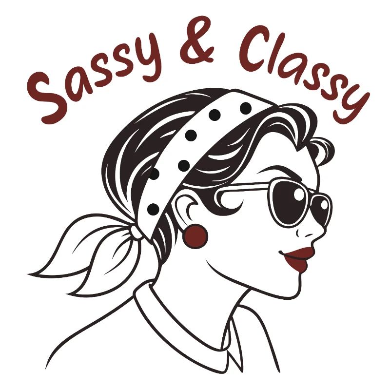 "Sassy and Classy" T-shirt - Chic Bold