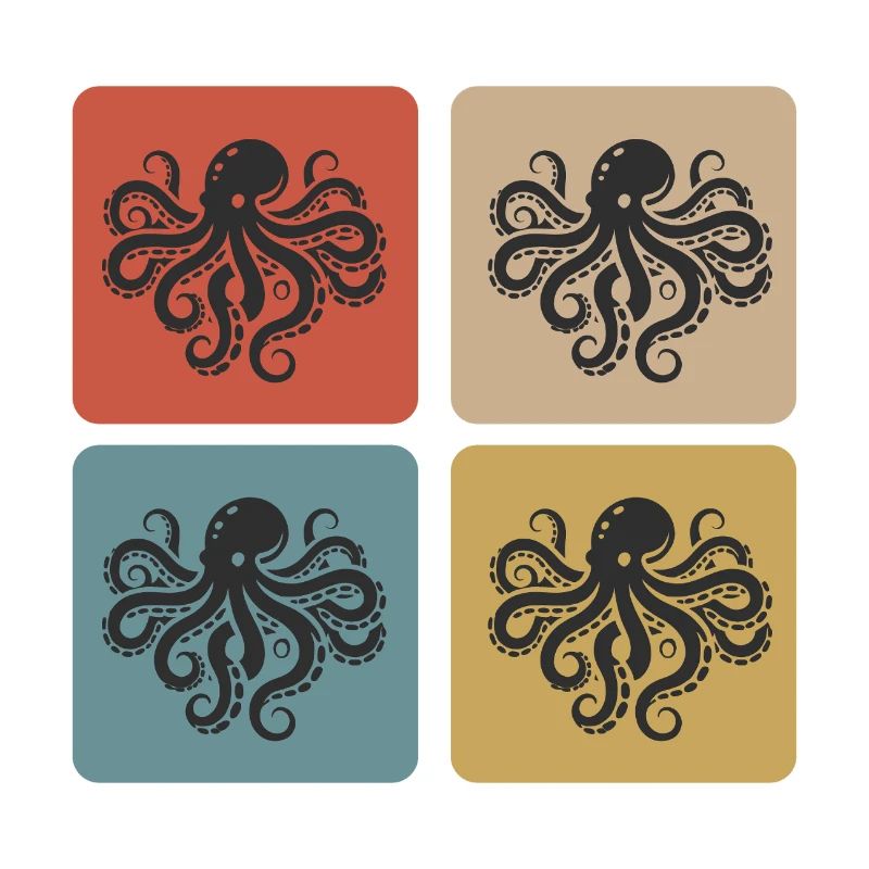 Octopus Vintage Design