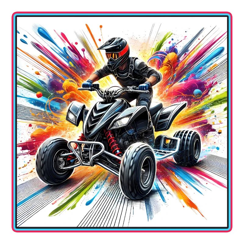 Quad Power – Explosion de couleurs