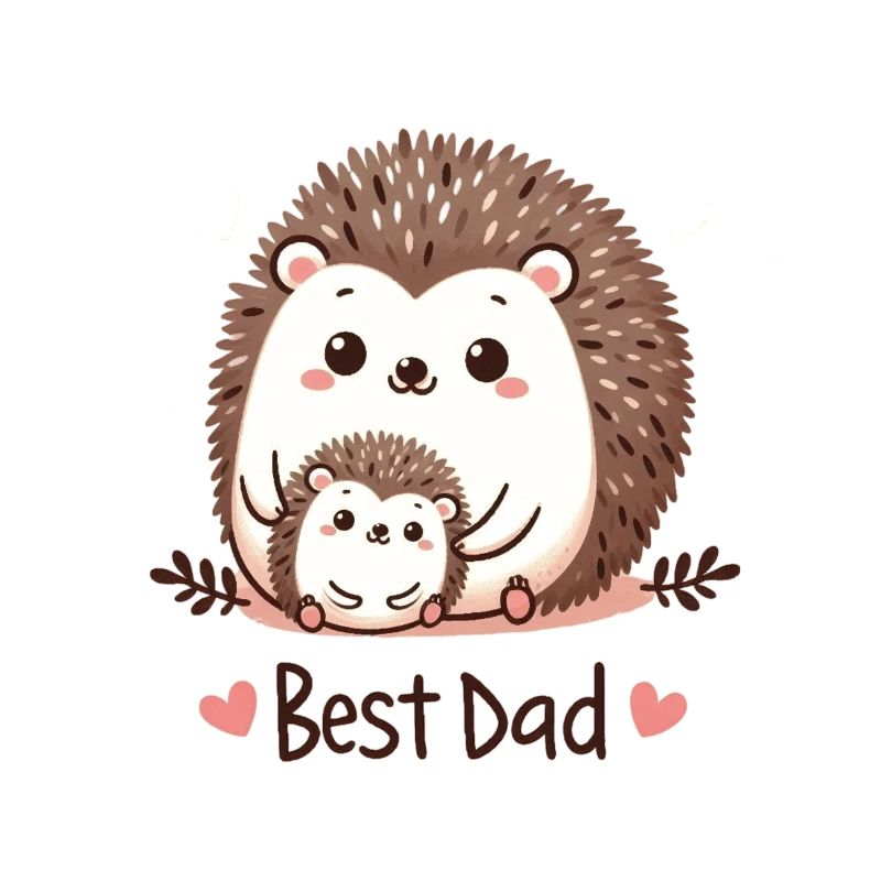 Bester Papa Igel