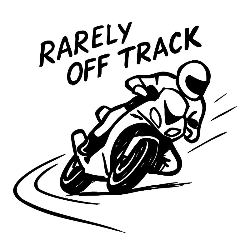 rarely off track
