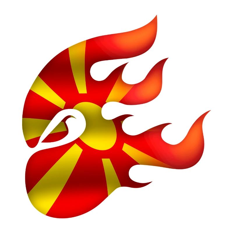 Drapeau de la Macédoine - Macédoine - Ninja