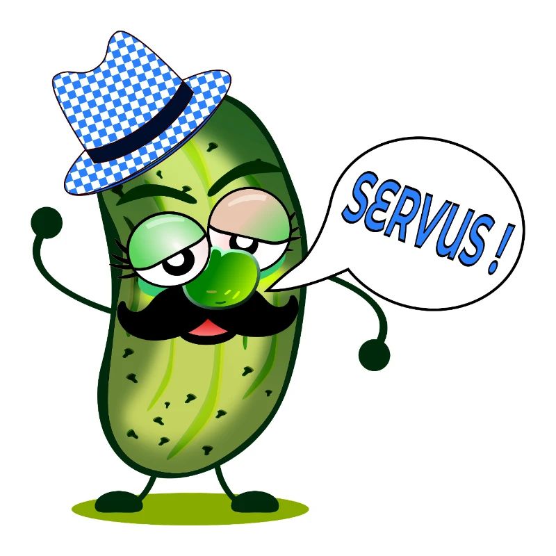 CORNICHONS À MOUSTACHE BAVARIA SERVUS