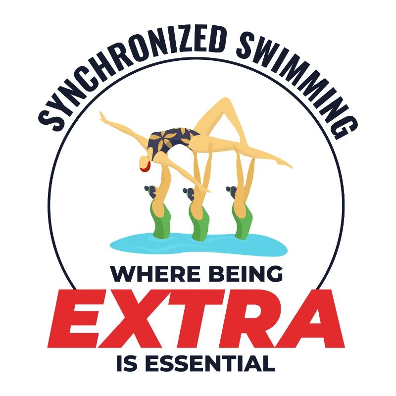 Synchronized Swimming Where Being Extra 
