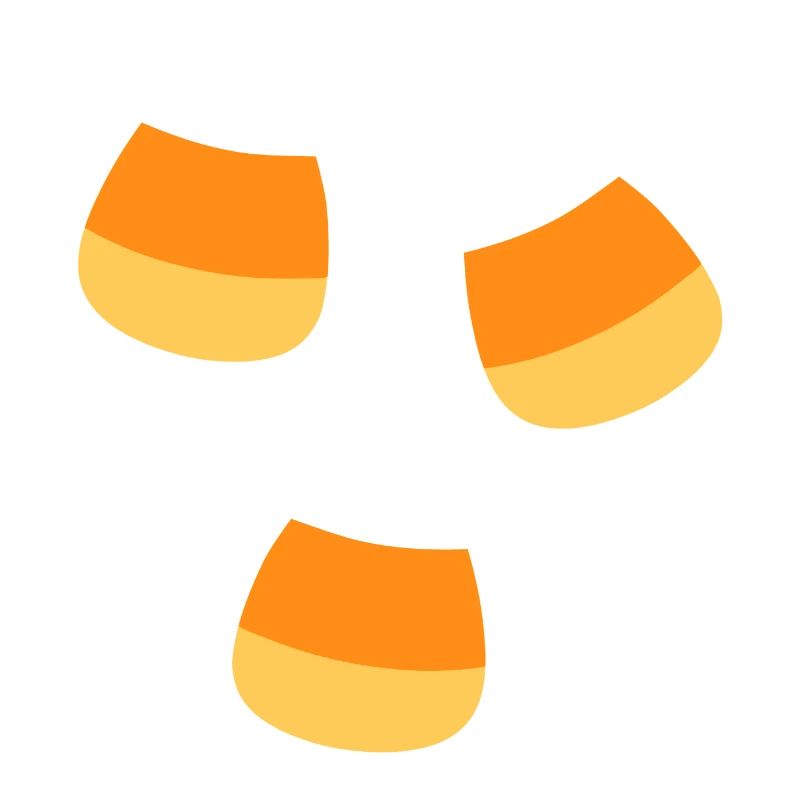 Candy Corn Halloween Muster