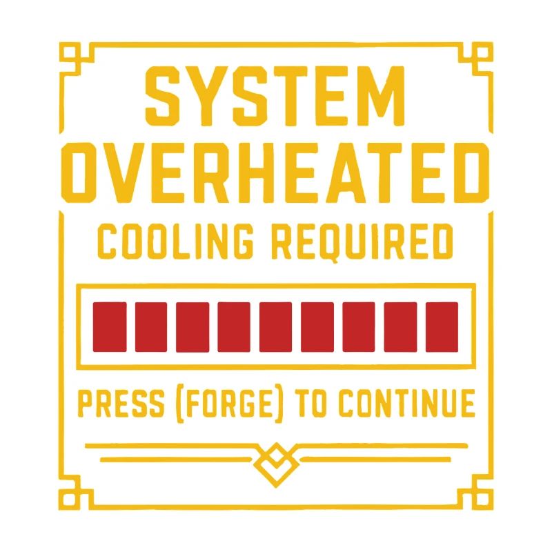 Systemübhitzung – Forge T-Stück