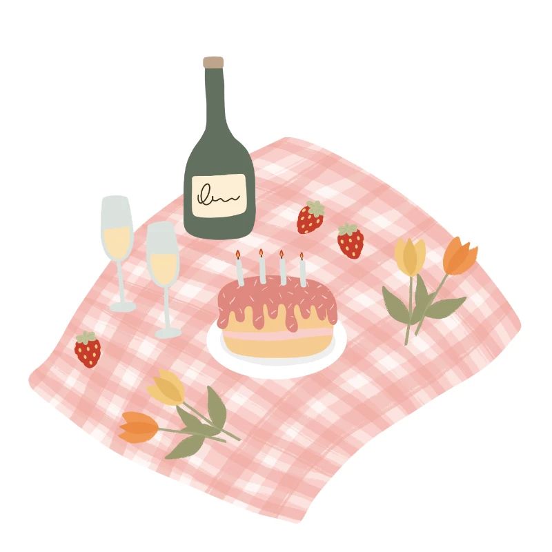 Conception de fête de pique-de célébration