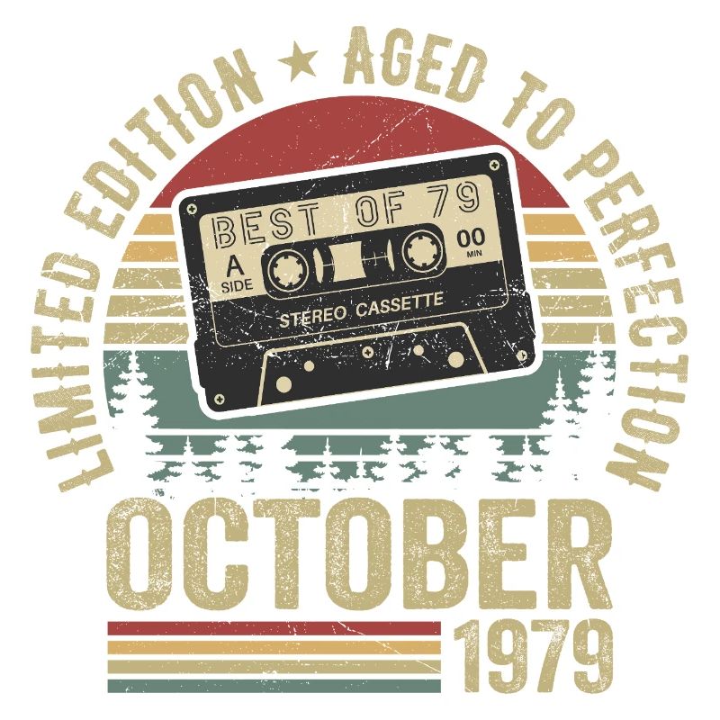 Oldtimer Oktober 1979 Geburtstag Geschenk Oktober