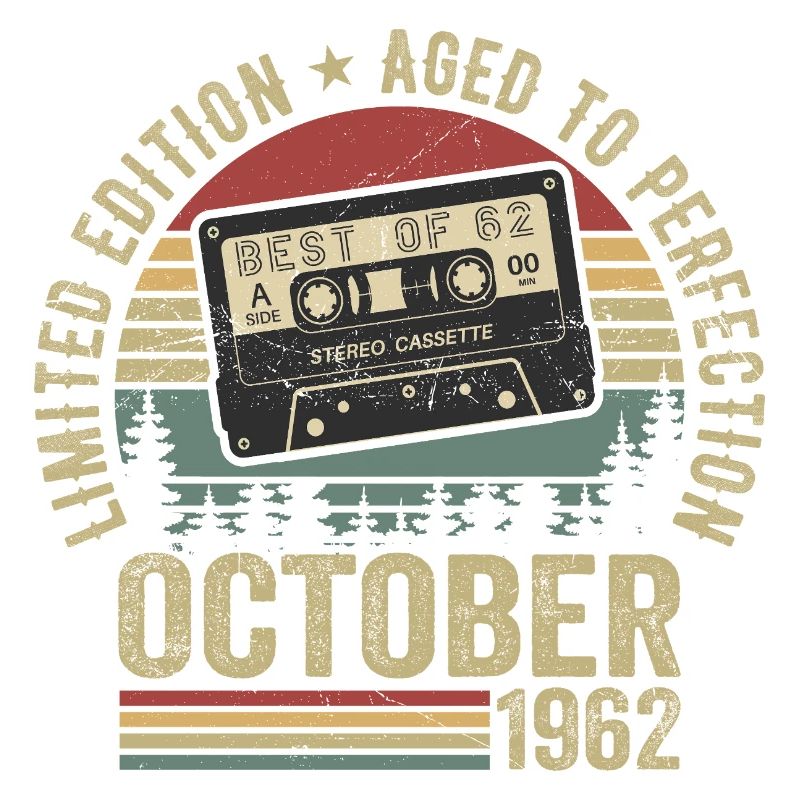Oldtimer Oktober 1962 Geburtstag Geschenk Oktober