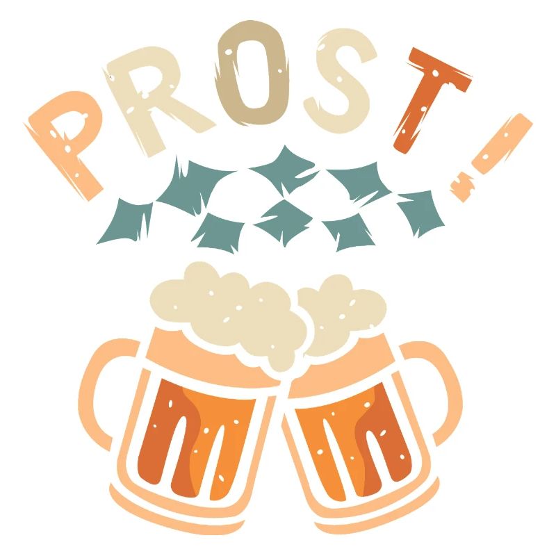 PROST! – Chopes à bière en mousse de style bavarois