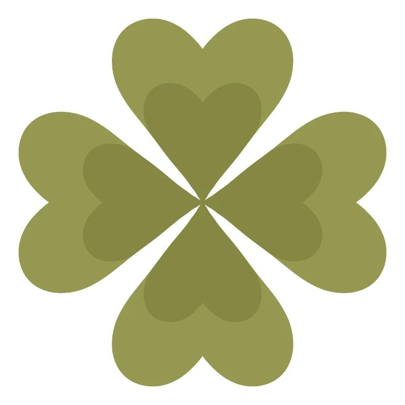 Four-Leaf Clover Pattern Design
