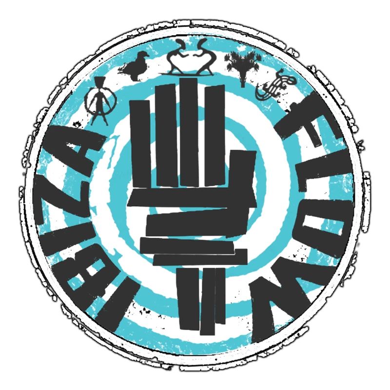 Design puissant d’Ibiza dans le style graffiti