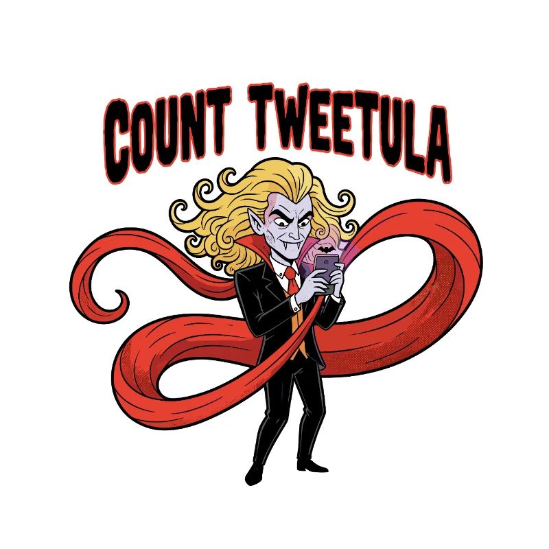 Vampir Twisted Meme Design