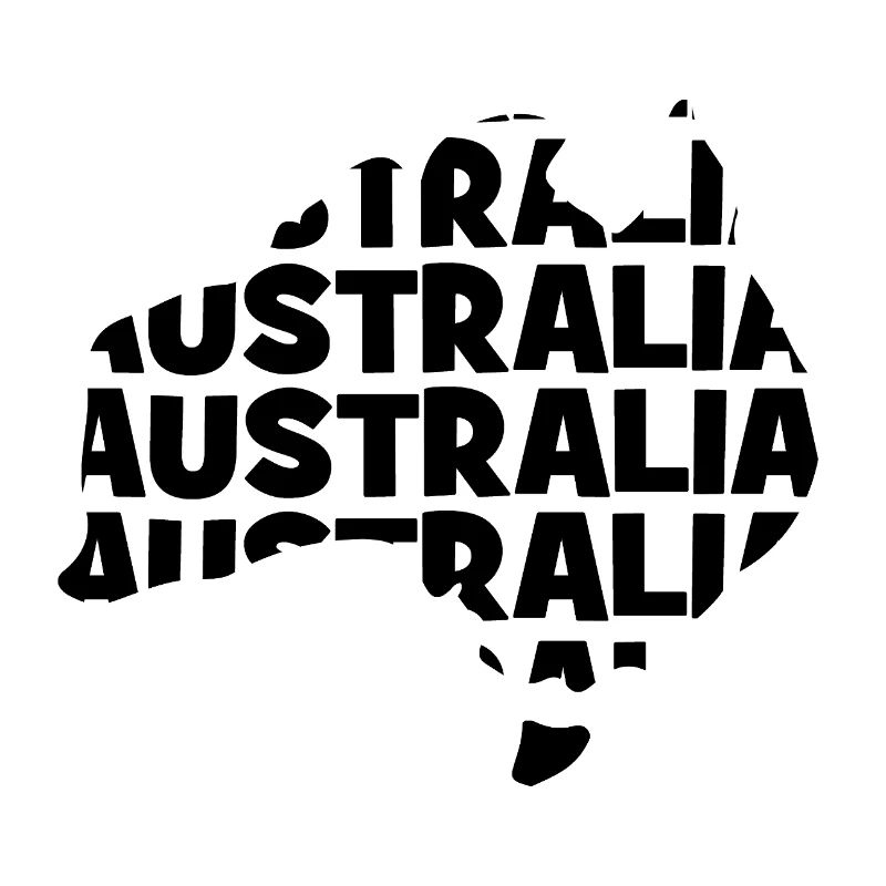 Australia - Australia - Map - Outline