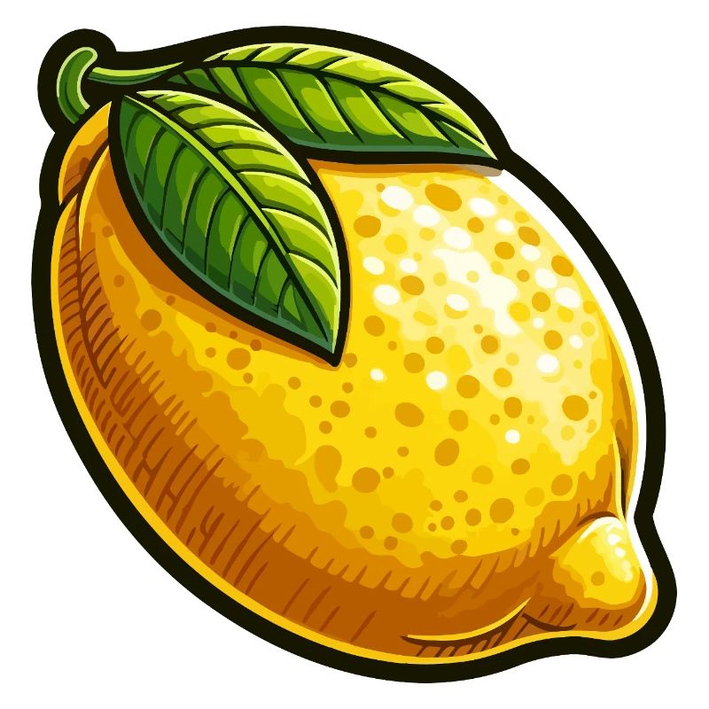 Lemon Natural Illustration