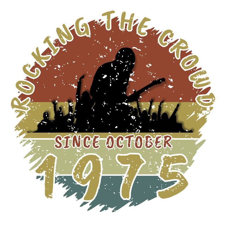 50. Geburtstag Rocking the crowd GIT 10/1975