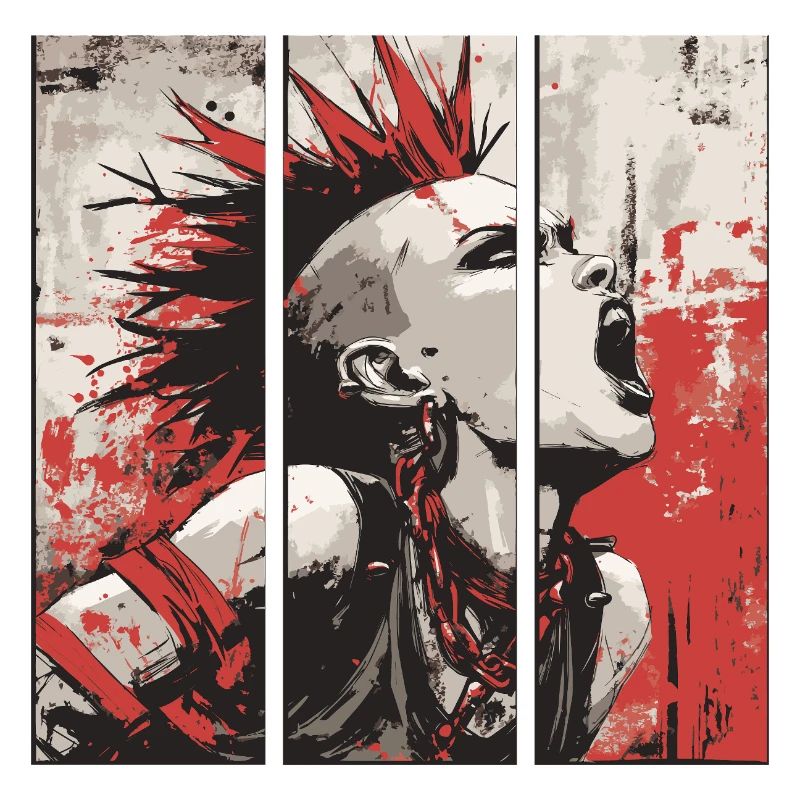 Fille punk rock