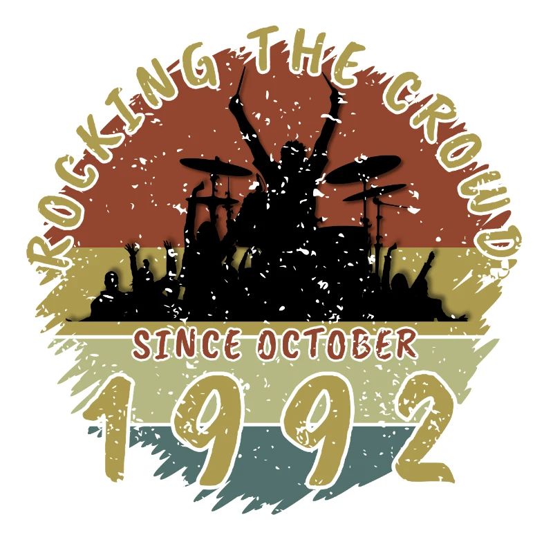 33rd Birthday Rocking the crowd DRM 10/1992