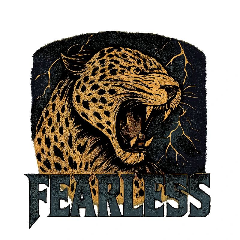 Furchtloser Leopard Power Design