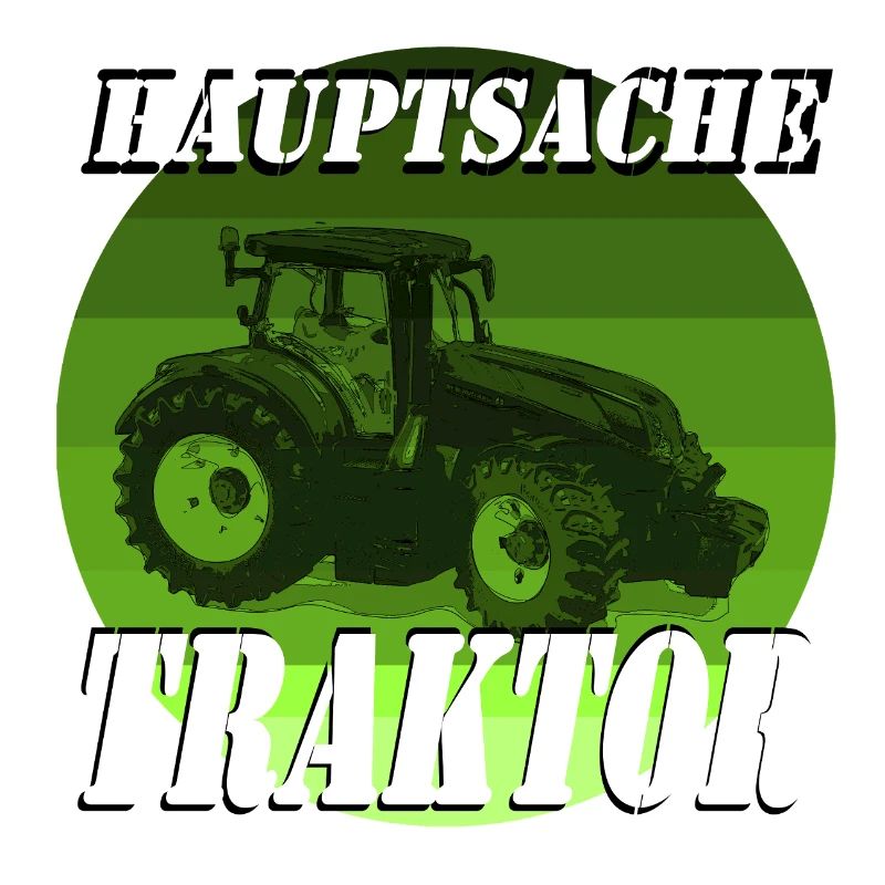 The main thing is a tractor